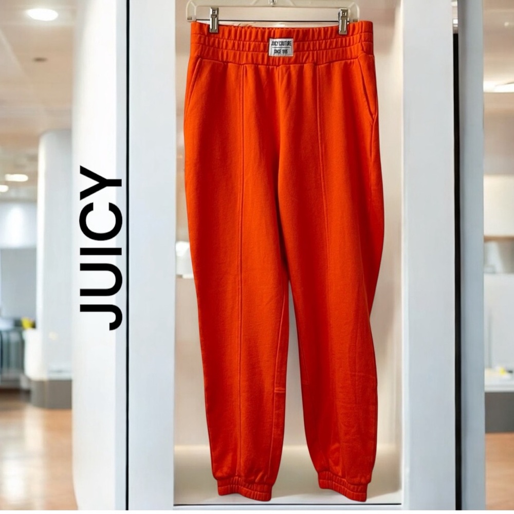 Juicy Couture-Orange Joggers/Sweatpants-NWT-M